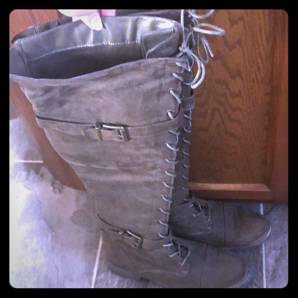 Knee high boots